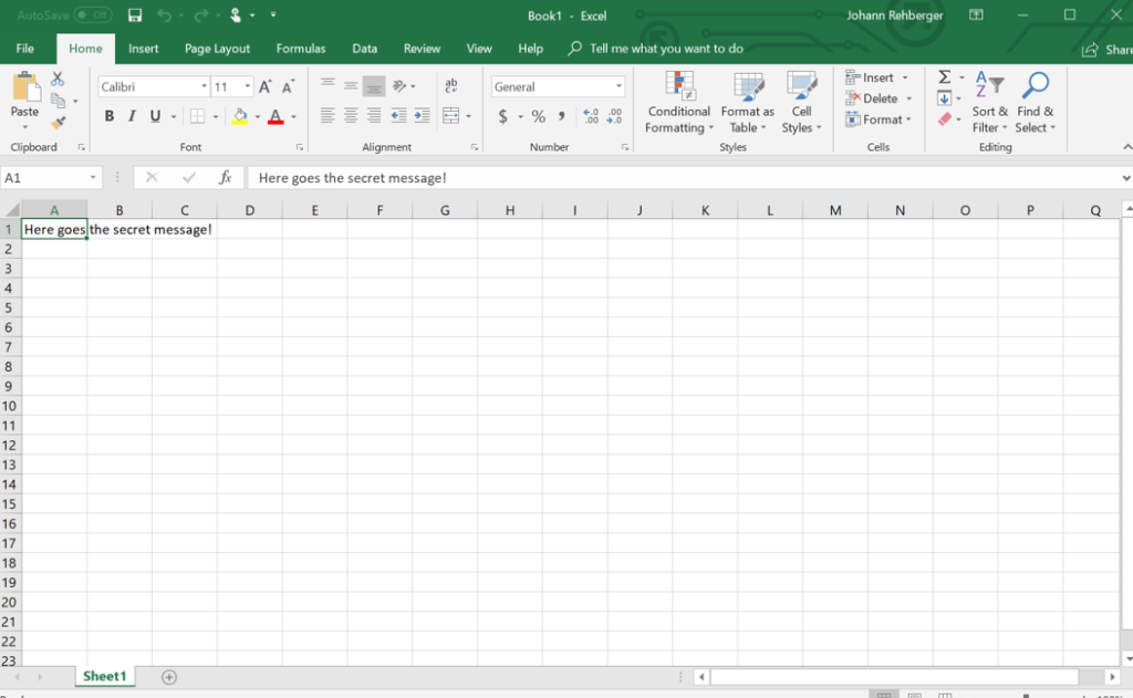 Using Excel Automation